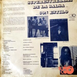 Disco de Vinilo Varios - Súper Estrellas De La Salsa Vol. 2 Vinyl Record