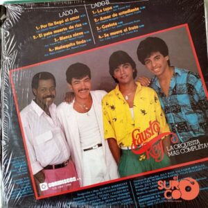 Disco de Vinilo Fausto Rey - La Orquesta Mas Completa Vinyl Record