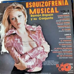 Disco de Vinilo Ramón Ropaín Y Su Conjunto - Esquizofrenia Musical Vol 8 Vinyl Record