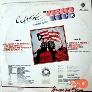 Disco de Vinilo Grupo Clase - Clase En Puerto Rico Vinyl Record