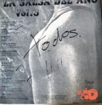 Disco de Vinilo Varios - La Salsa Del Año Vol.3 Vinyl Record