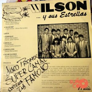Disco de Vinilo Wilson Y Sus Estrellas - No Me Olvides Vinyl Record