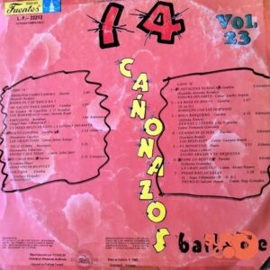 Disco de Vinilo Varios - 14 Cañonazos Bailables Vol. 23 Vinyl Record