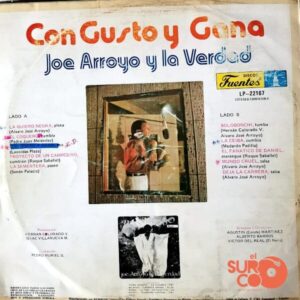 Disco de Vinilo Joe Arroyo Y La Verdad - Con Gusto Y Gana Vinyl Record