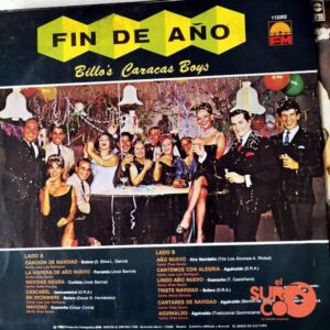 Disco de Vinilo Billo's Caracas Boys - Fin De Año Vinyl Record