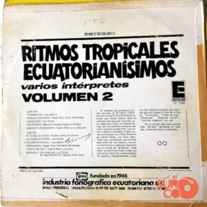 Disco de Vinilo Varios - Ritmos Tropicales Ecuatorianísimos Vol.2 Vinyl Record