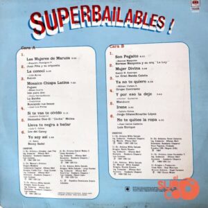 Disco de Vinilo Varios - Superbailables Vinyl Record
