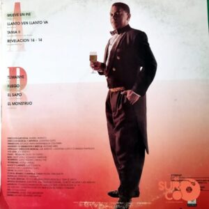 Disco de Vinilo Joe Arroyo   - Fuego Vinyl Record