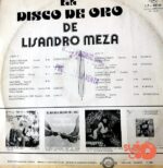 Disco de Vinilo Lisandro Meza - El Disco De Oro De Lisandro Meza Y Su Conjunto Vinyl Record