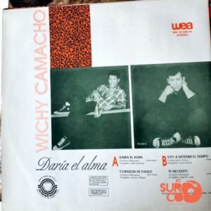 Disco de Vinilo Wichy Camacho - Daría El Alma Vinyl Record
