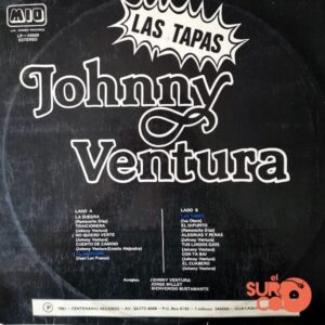 Disco de Vinilo Johnny Ventura - Las Tapas Vinyl Record