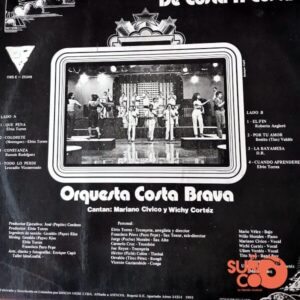 Disco de Vinilo Orquesta Costa Brava - De Costa A Costa Vinyl Record