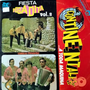 Los Continentales - Fiesta Pegadita Vol. 3 Vinilo