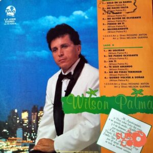 Disco de Vinilo Wilson Palma - Solo En La Barra Vinyl Record