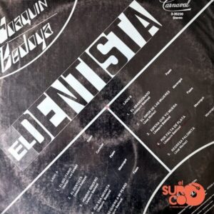 Disco de Vinilo Joaquín Bedoya Y Su Conjunto - El Dentista Vinyl Record