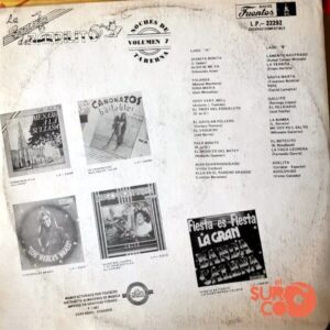 Disco de Vinilo La Banda Del Barrilito - Noches De Taberna Vol.7 Vinyl Record
