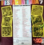 Disco de Vinilo Sonora Los Dinámicos - Fiesta Continua Vol.7 Vinyl Record