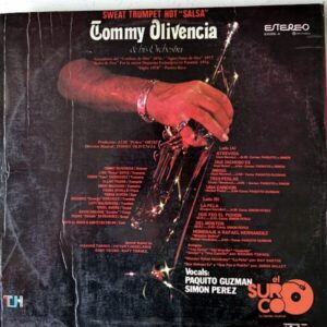 Disco de Vinilo Tommy Olivencia - Sweat Trumpet Vinyl Record
