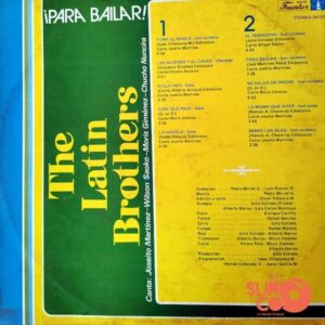 Disco de Vinilo The Latin Brother's - Para Bailar Con The Latin Brothers Vinyl Record