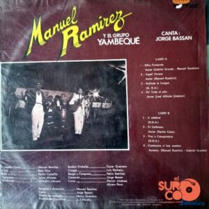 Disco de Vinilo Manuel Ramírez - Manuel Ramírez Y El Grupo Yambeque Vinyl Record