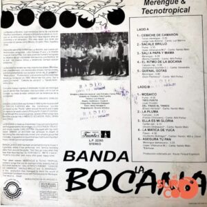 Disco de Vinilo Banda La Bocana - Merengue Y Tecnotropical Vinyl Record