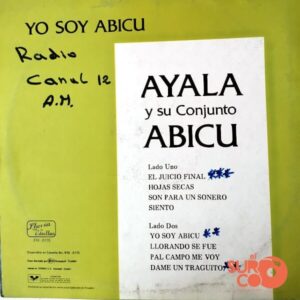 Disco de Vinilo Ayala Y Su Conjunto Abicu - Yo Soy Abicu Vinyl Record