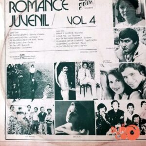 Disco de Vinilo Varios - Romance Juvenil Vol. 4 Vinyl Record