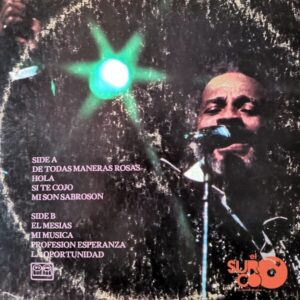 Disco de Vinilo Ismael Rivera - De Todas Maneras Rosas Vinyl Record