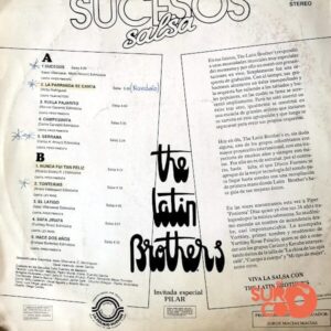 Disco de Vinilo The Latin Brother's - Sucesos… Salsa Vinyl Record