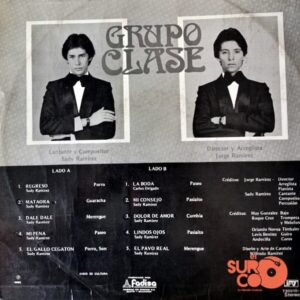 Disco de Vinilo Grupo Clase - El Sabor Jóven Vinyl Record