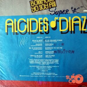 Disco de Vinilo Alcides Díaz - Borracho Yo Soy Si Vinyl Record