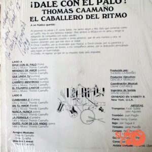 Disco de Vinilo Thomás Caamaño - Dale Con El Palo! Vinyl Record