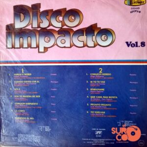 Disco de Vinilo Varios - Disco Impacto Vol.8 Vinyl Record