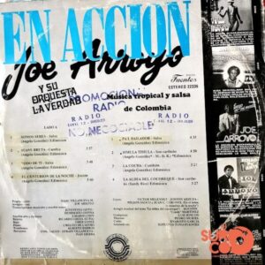 Disco de Vinilo Joe Arroyo   - En Acción Vinyl Record