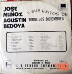 Disco de Vinilo José Muñoz - José Muñoz Y Sus Éxitos De Diciembre Vinyl Record