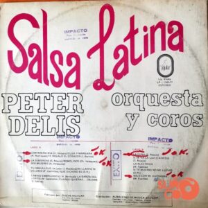 Disco de Vinilo Peter Delis Orquesta Y Coros - Salsa Latina Vinyl Record
