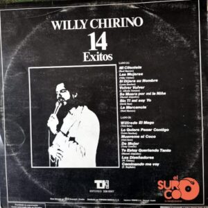 Disco de Vinilo Willy Chirino - 14 Éxitos Vinyl Record