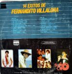 Disco de Vinilo Fernandito Villalona - 14 Éxitos De Fernandito Villalona Vinyl Record