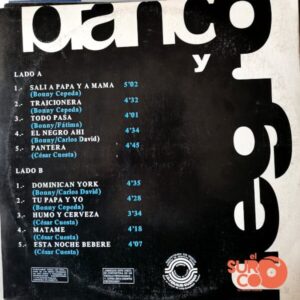 Disco de Vinilo Bonny Cepeda - Blanco Y Negro Vinyl Record
