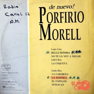 Disco de Vinilo Porfirio Morell - De Nuevo! Vinyl Record