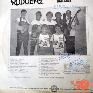 Disco de Vinilo Rodolfo Con Los Hispanos - Rodolfo.. Durísimo Bailable Vinyl Record