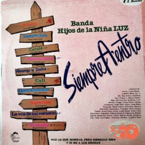 Disco de Vinilo Banda Los Hijos De La Niña Luz - Siempre A' Entro Vinyl Record