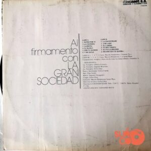 Disco de Vinilo La Gran Sociedad - El Firmamento Vinyl Record