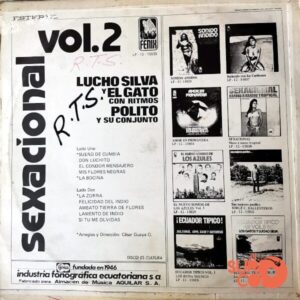 Disco de Vinilo Lucho Silva Y El Gato - Sexacional Vol.2 Vinyl Record