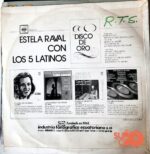 Disco de Vinilo Estela Raval - Estela Raval Con Los 5 Latinos Vinyl Record