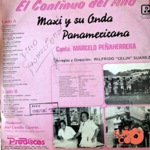 Disco de Vinilo Maxi Y Su Onda Panamericana - El Continuo Del Año Vinyl Record