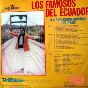Disco de Vinilo Los Famosos Del Ecuador - La Explosión Musical Del País Vol.2 Vinyl Record
