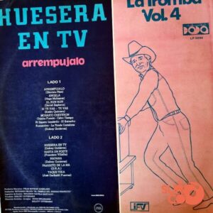 Disco de Vinilo La Tromba - Huesera En Tv. Arrempújalo Vinyl Record