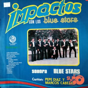 Disco de Vinilo Blue Stars - Impactos Con Los Blue Stars Vol.1 Vinyl Record