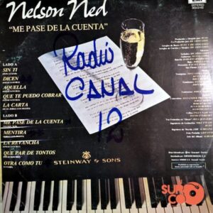Disco de Vinilo Nelson Ned - Me Pasé De La Cuenta Vinyl Record